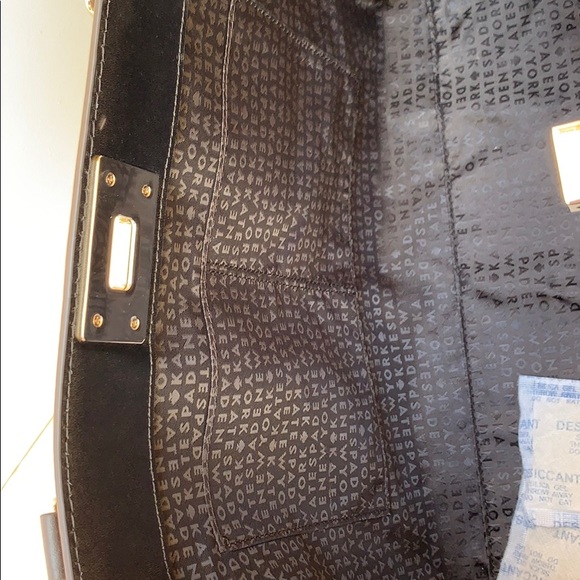 NWT Kate Spade Leather Bag Black Kelsey Orchard - Picture 7 of 11